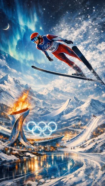 スキージャンプ🎿
