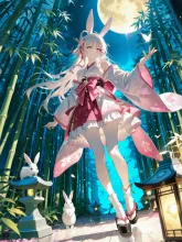 月の兎娘。