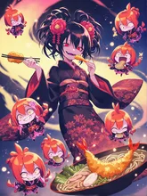 なんだこの絶妙にサクサクしたえび天。そしてこの蕎麦の風味……。ってグルメ系アニメにありげなアレ