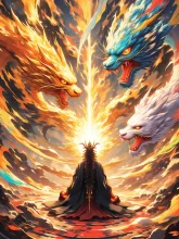 式神が放たれ対峙！ — みつさんのAIイラスト