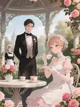 薔薇園のお嬢様