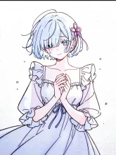 涙💧 — ハロさんのAIイラスト