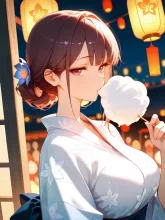 夏祭りギャル·夏祭りの夜 の投稿作品