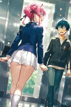 好きな子がエレベーターに乗ってきた！