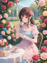 お嬢様の秘密のティータイム