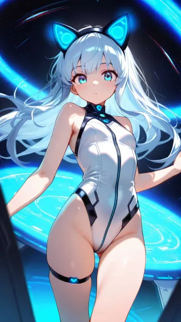 アニメ風メカ子ちゃん