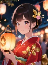 浴衣でほおずき市·夏のほおずき市 の投稿作品