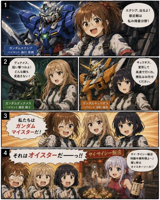 ガンダムOOネタ•••もう、呆れられてるかな•••