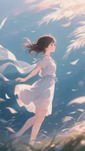 風にゆれる景色·チャレンジ の投稿作品