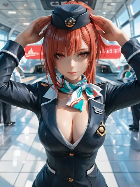ダイナマイトセクシーなスチュワーデス