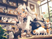 猫カフェ