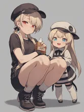 姉と妹 — ‪はむはむ‪‪🐹さんのAIイラスト