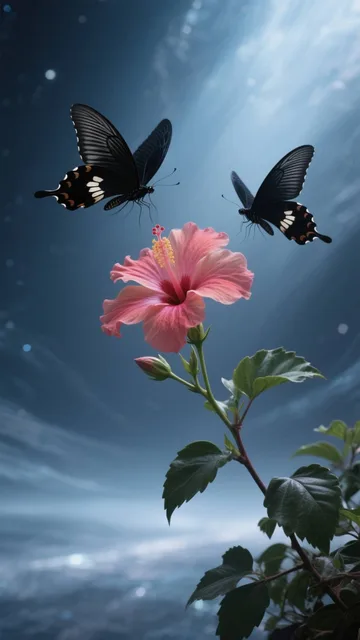 butterfly&haibisukasu