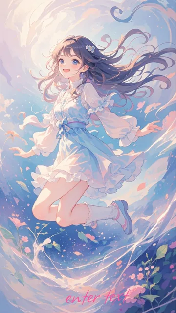 異次元世界に飛び込んだ少女