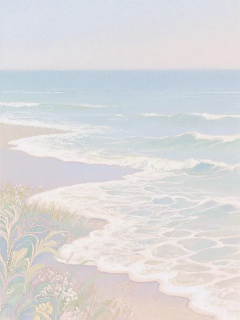 海が静かな平和 - 画像生成チャレンジ