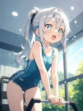 ラジオ体操·夏の朝のはじまり の投稿作品