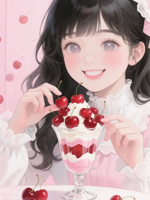さくらんぼのように甘酸っぱい初恋