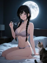 「穂蔵　灯子(ほのぐら　とうこ)」の月明かりの下