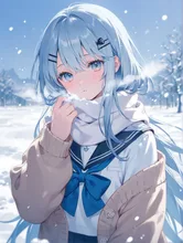 吹雪 — 雪イラストのAIイラスト|SUPPART