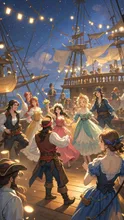 真夏の海賊船パーティー！