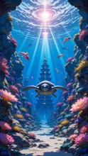 画像生成チャレンジ·珊瑚の島 の投稿作品