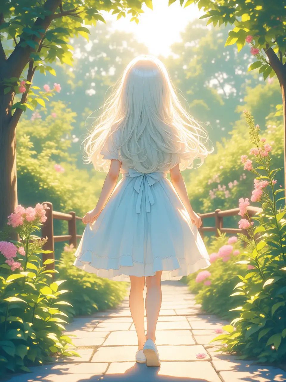 朝の散歩道