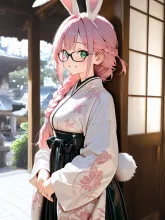 月の兎娘·餅をつく手 の投稿作品