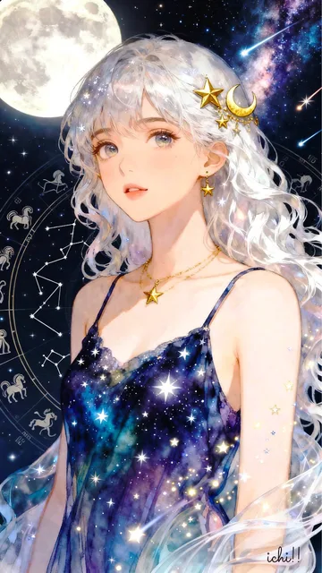 星を纏う少女