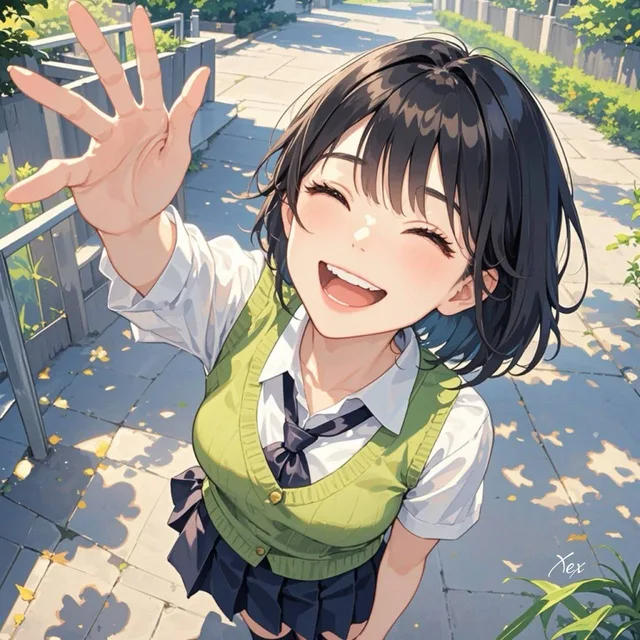 寝ぐせ付いてるよ