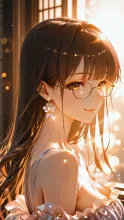 眼鏡 vs 素顔·外すとどうなる の投稿作品