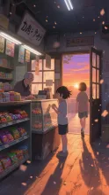 駄菓子屋の午後·今宵チャレンジ の投稿作品