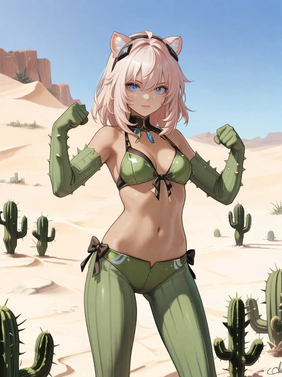 サボテン…