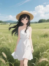 初夏のワンピース