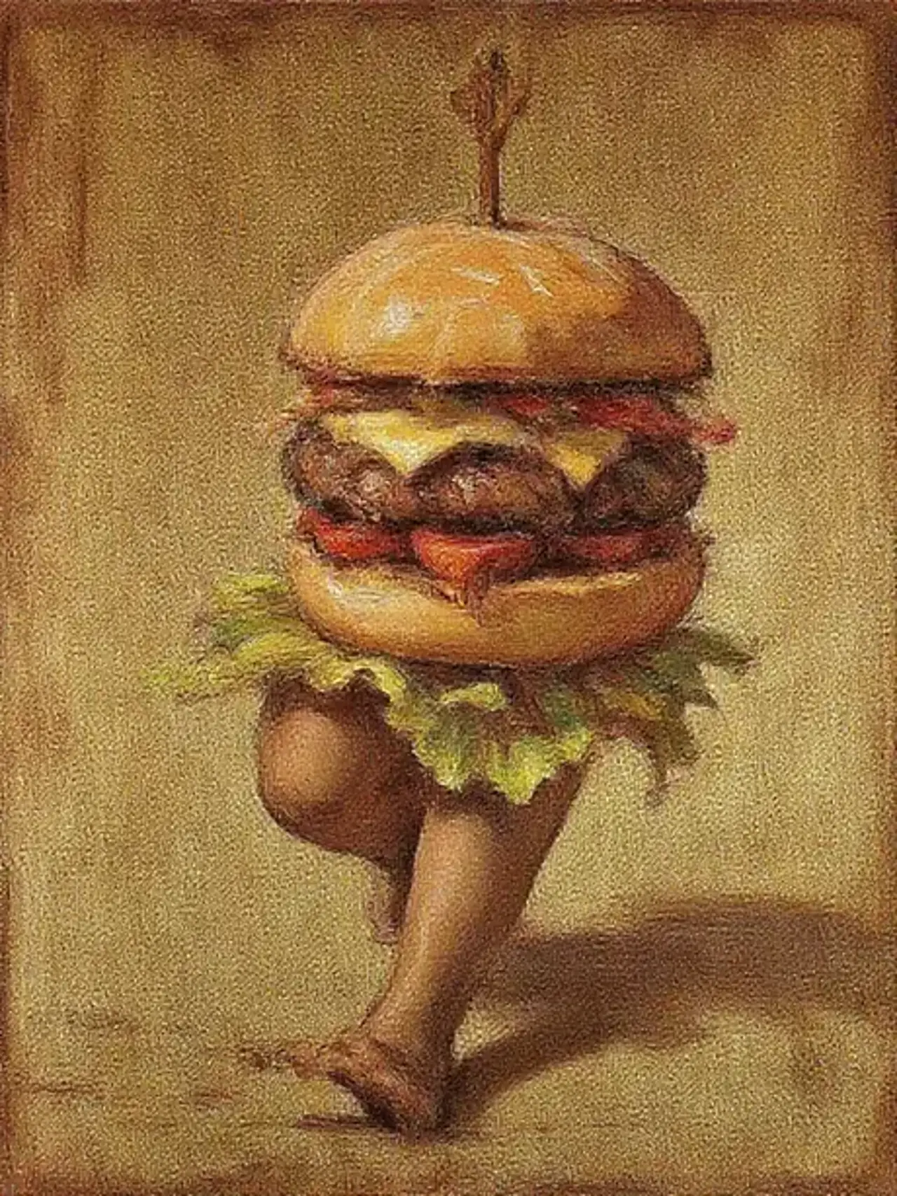"Running Burger"