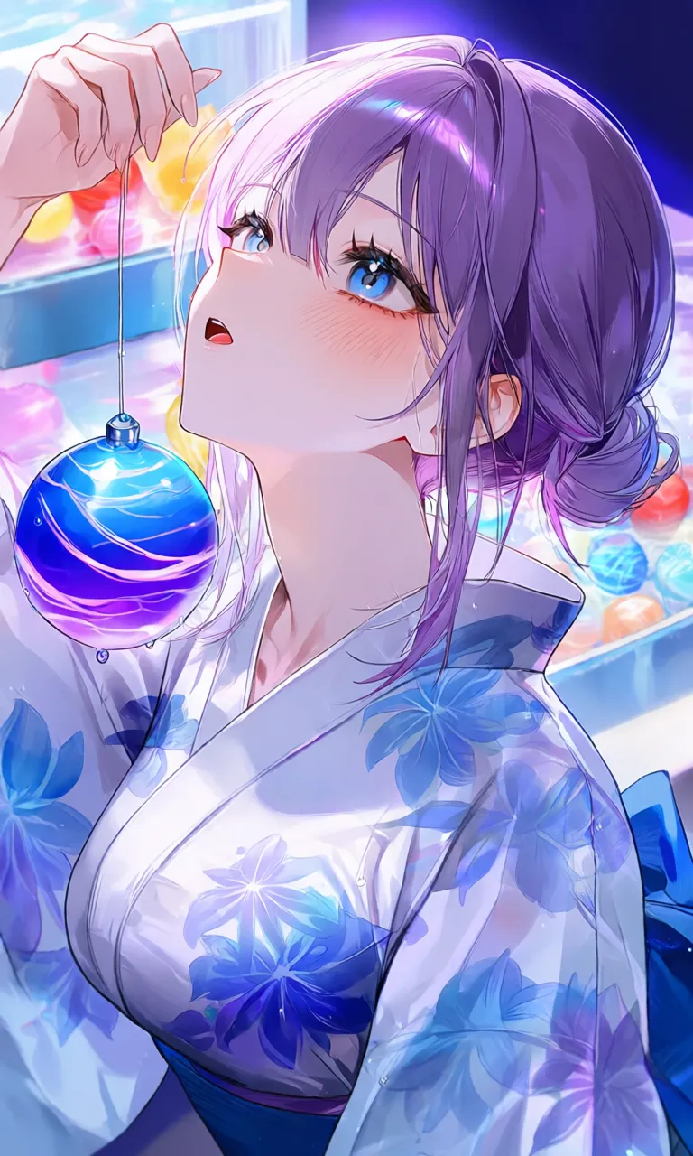 水風船に映る夏