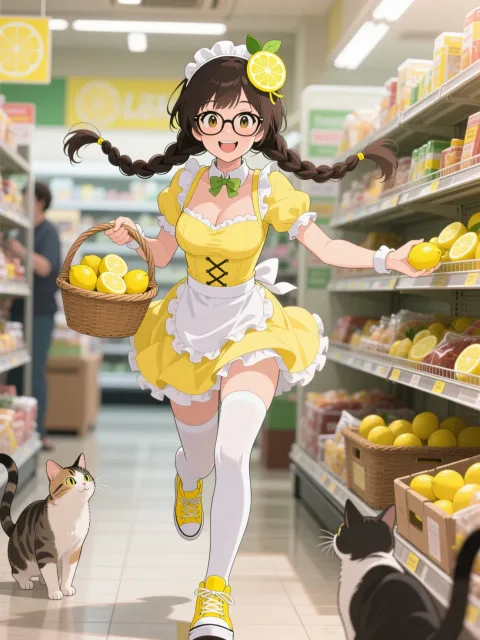 「穂蔵 灯子(ほのぐら とうこ)」のレモン娘