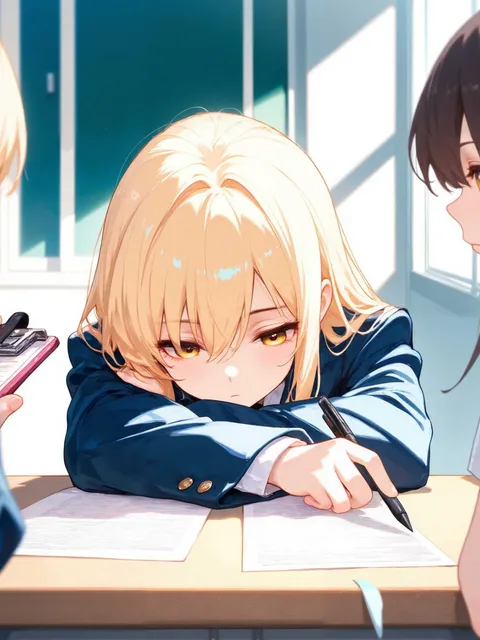 エレナは少し退屈