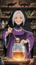 これ飲んでみな･･飛ぶよ！ — 上善如水さんのAIイラスト