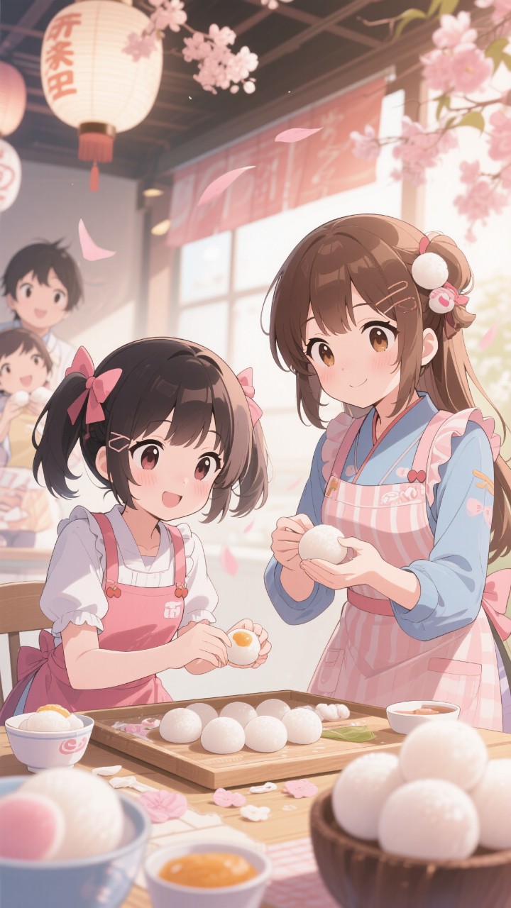 お餅つき の後