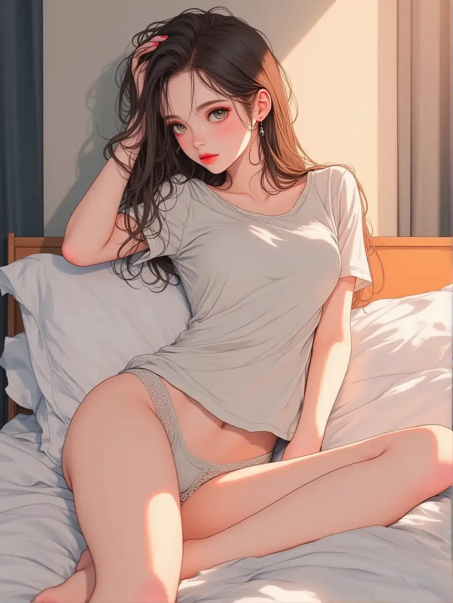 寝起き