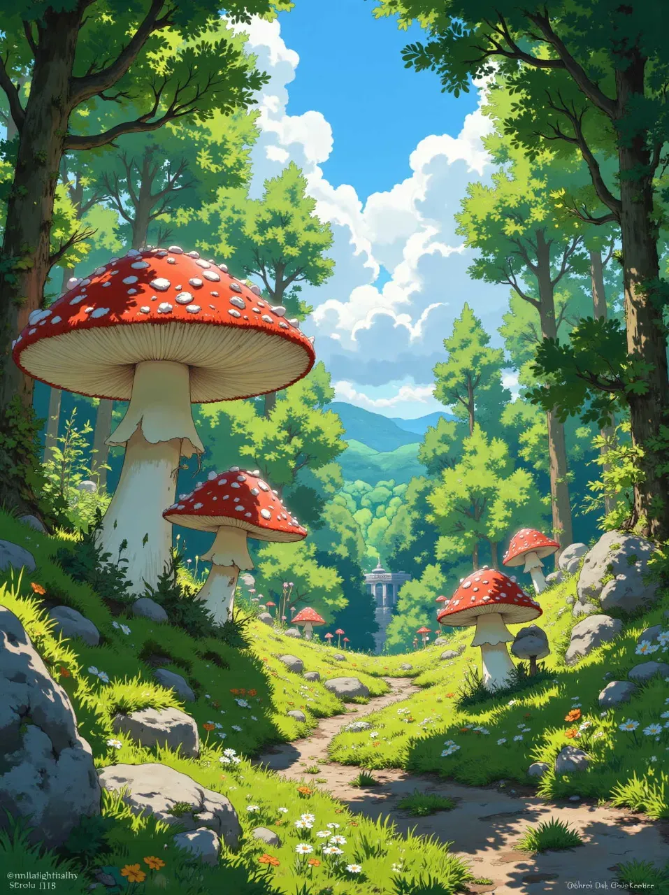 この先へ。