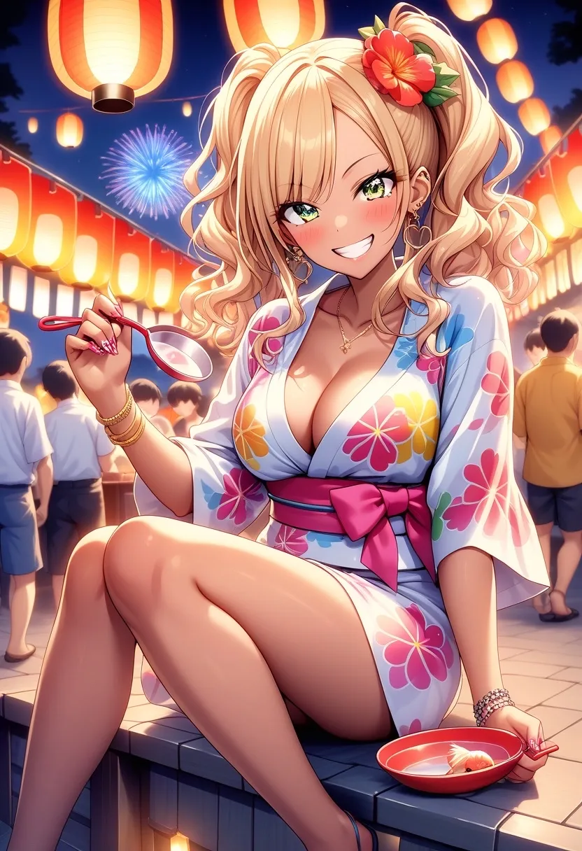 夏祭りギャル
