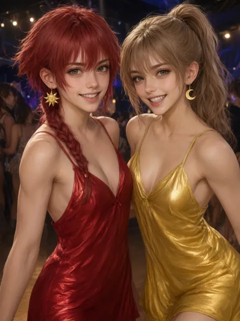 双子とピアスとパーティーナイト