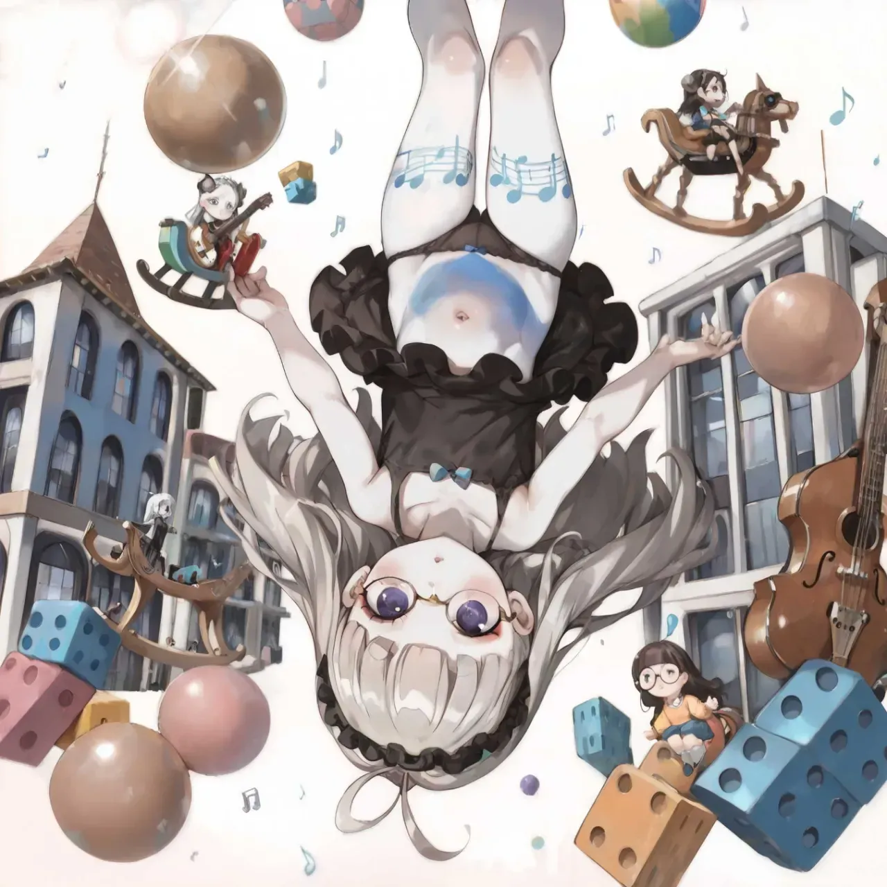 ういてる — ふ！さんのAIイラスト