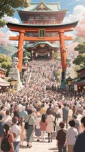 初詣
