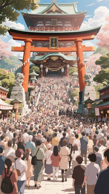初詣