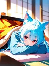 こたつ vs 暖炉·冬支度はどっち の投稿作品