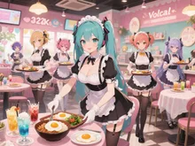 メイド喫茶💕·チャレンジ の投稿作品