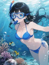 画像生成チャレンジ·素潜り の投稿作品