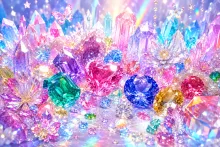 宝石の輝き·きらめく鉱石の世界 の投稿作品